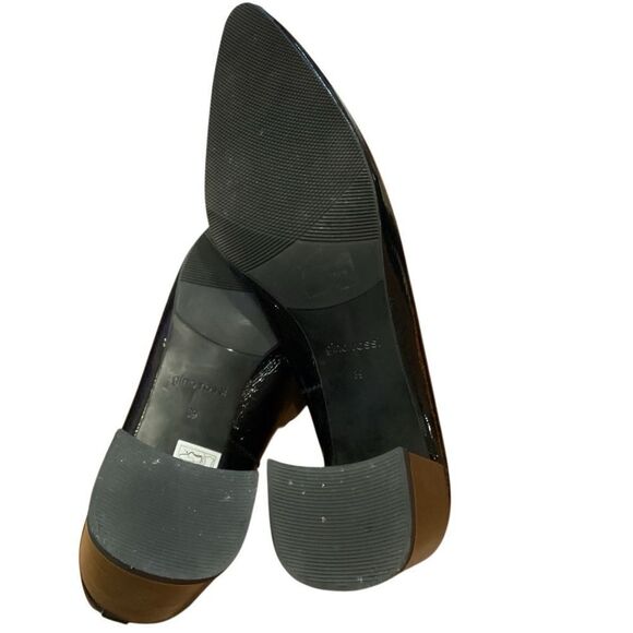Gino Rossi Chunky Heel Patent Leather Heel size 9 - Picture 6 of 12